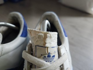 Adidas ROM Sneakers Bianche Blu