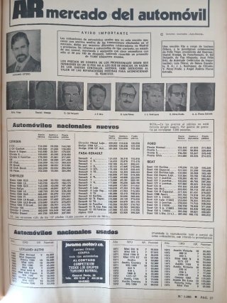 2 tomos de la revista- AUTOrevista de la década 75