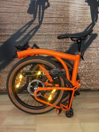 Brompton G-line 8v Ad. Naranja (#Calle del Mar 14)