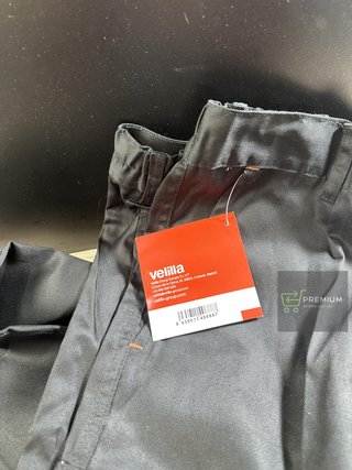 Velilla 103024S; pantalón Stretch bicolor multibolsillos