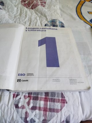 Libro lengua y literatura 1 ESO