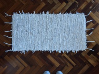 Tappeti in beige e bianco