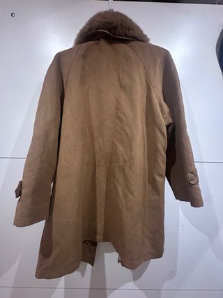 Abrigo ante Corte Inglés con cuello pelo