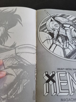 CÓMIC XENON HEAVY METAL WARRIORS/ NÚMERO 8