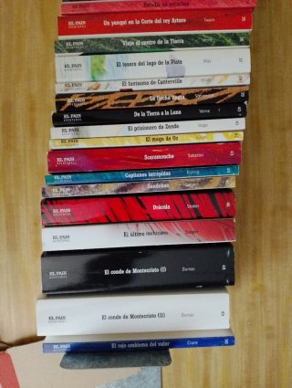 Colección novelas de aventuras