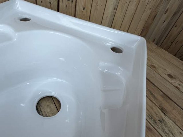 PORCELANA PARA LAVACABEZAS BLANCA MOD.1