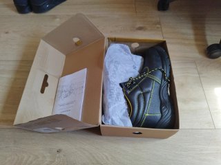 Botas de trabajo (punta de seguridad metálica)