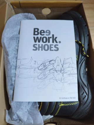 Botas de trabajo (punta de seguridad metálica)