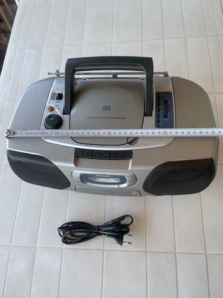 Radio CD Cassette Philips Plata