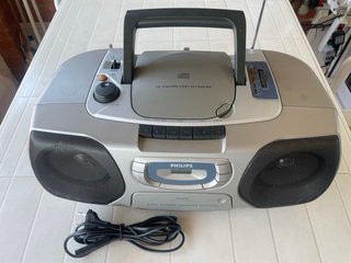 Radio CD Cassette Philips Plata