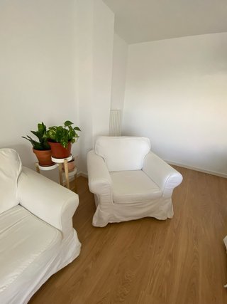 2 Sillones EKTORP Ikea Blanco
