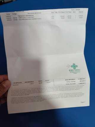 Cama ortopédica