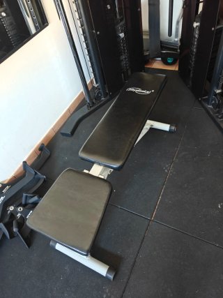 Banco regulable gym 5 posiciones