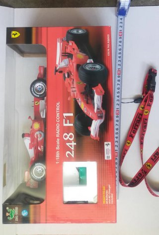 Coche Radio Control Ferrari 1:18