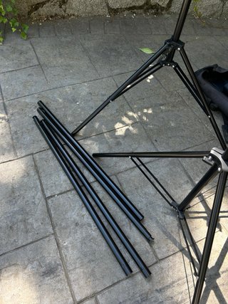 2 Soportes/Trípodes de Luz Neewer + Bolsa y Extens