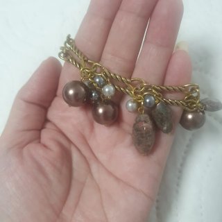 Conjunto bisutería collar y pulsera