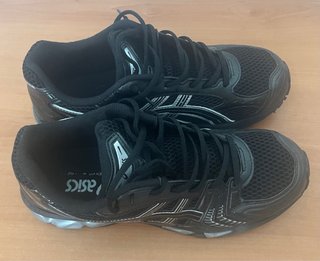 Asics Gel Kayano 14 Zapatillas Negras Plata