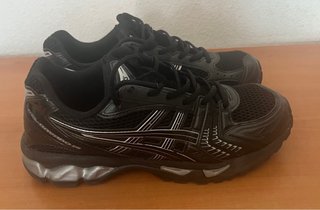 Asics Gel Kayano 14 Zapatillas Negras Plata