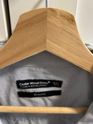 Camisa Cedar Wood State Gris Talla XL