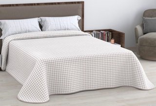 Colcha bouti Eos Beige Cama 135cm