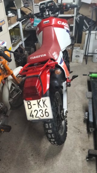 Cagiva T-4 500s clàssica 89