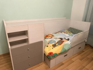 Habitación juvenil convertible