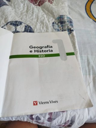 Librs geografía e historia 1 ESO  Vicens Vives