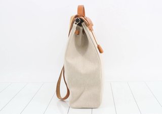 Borsa Hermes Herbag MM Beige/Marrone