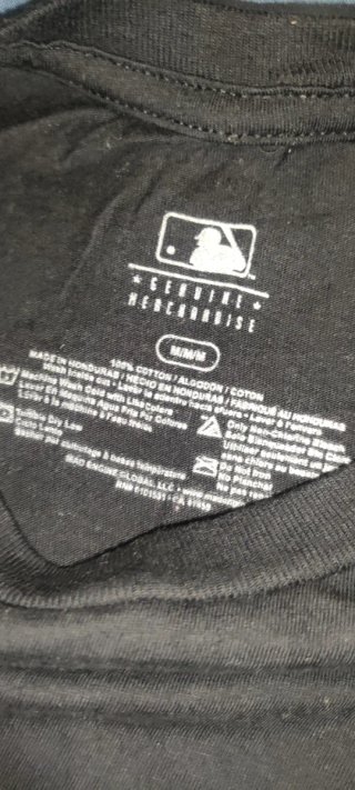 Camiseta M MLB Negra