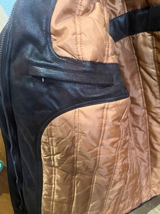 Chaqueta de Cuero Elegante Viblotto (Talla L)