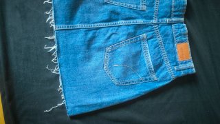 Falda vaquera Green Coast talla S de color azul