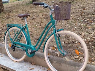 Bicicleta Urbana Elops Verde
