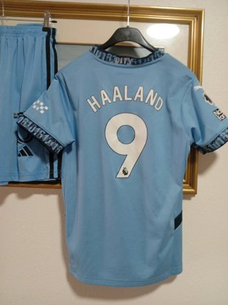 Conjunto de fútbol Manchester City talla 10-12 año