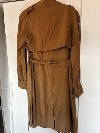 Gabardina mujer camel Massimo Dutti