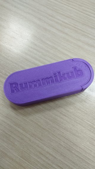 Caja organizadora patas Rummikub