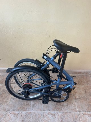 Bicicleta plegable Decathlon Fold 120 20” gris