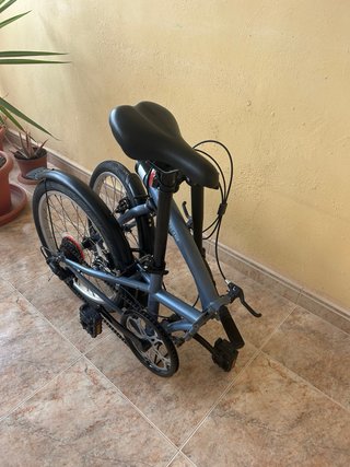 Bicicleta plegable Decathlon Fold 120 20” gris