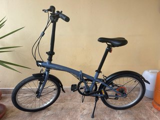 Bicicleta plegable Decathlon Fold 120 20” gris