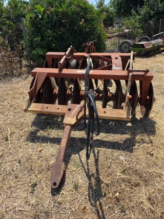 Grada agrícola hidraulica de discos 26" guerrero