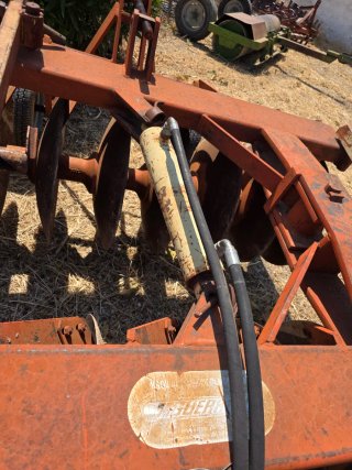 Grada agrícola hidraulica de discos 26" guerrero