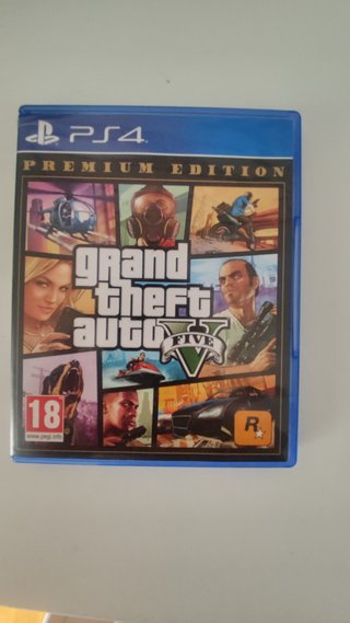 GTA V Premium Edition PS4 Disco