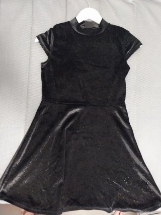 Vestido fiesta niña negro