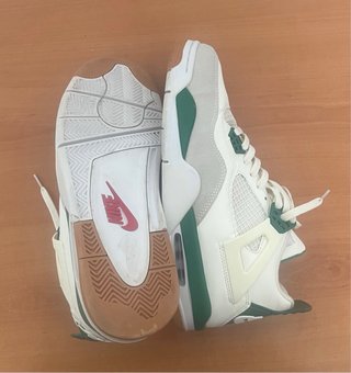 Air Jordan 4 SB Verde Blanco