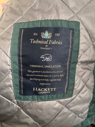 Chaqueta Hackett London Verde Talla L