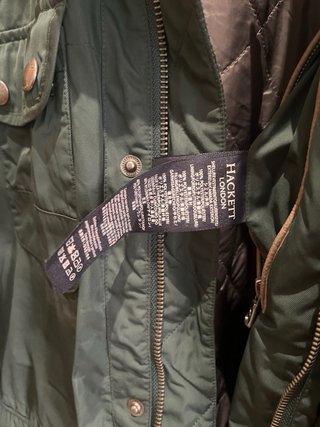 Chaqueta Hackett London Verde Talla L