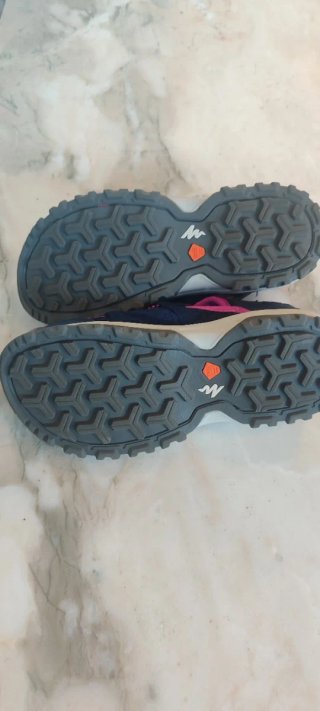 Sandalias trekking niña azul y rosa talla 33
