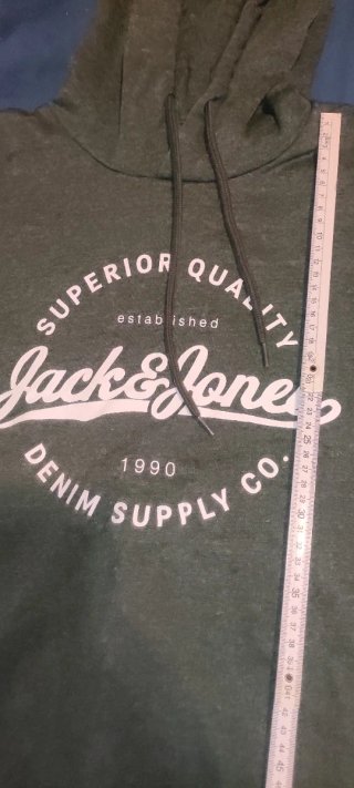 Sudadera S Jack & Jones Verde Oliva
