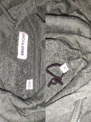 Sudadera S Jack & Jones Verde Oliva