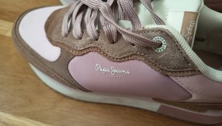 Deportivas Pepe Jeans rosas y marrones