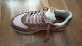 Deportivas Pepe Jeans rosas y marrones